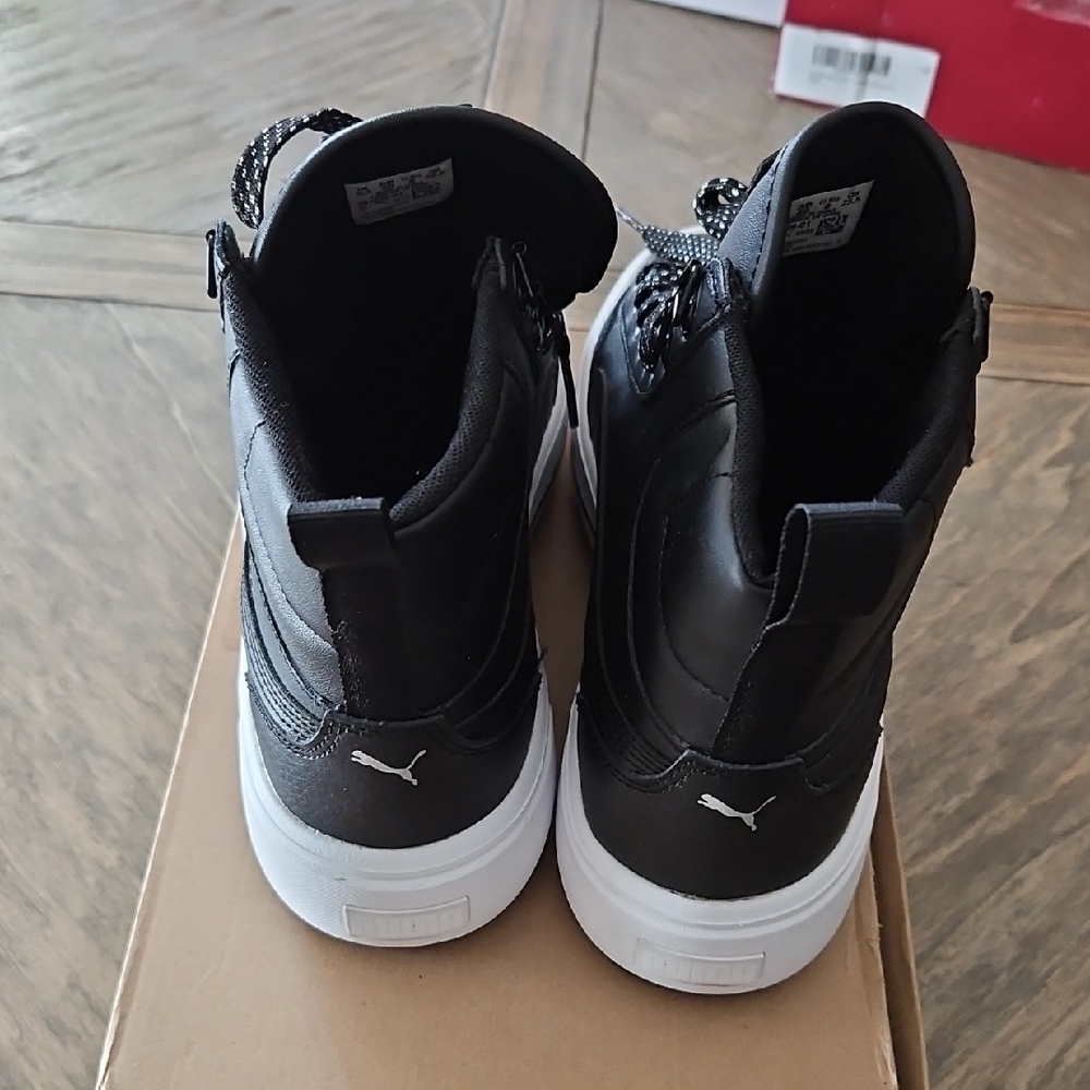 Puma Black High-Top Casual Booy - Picture 3 of 3